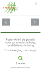 Mobile Screenshot of fysio-aktief.nl